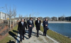 Президент Азербайджана ознакомился с ходом работ в рамках проекта “Xəyal Adası” (ФОТО)