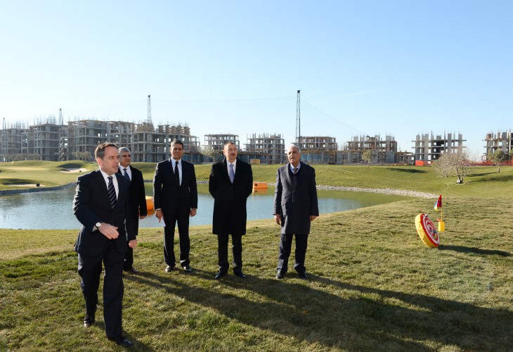 Президент Азербайджана ознакомился с ходом работ в рамках проекта “Xəyal Adası” (ФОТО)