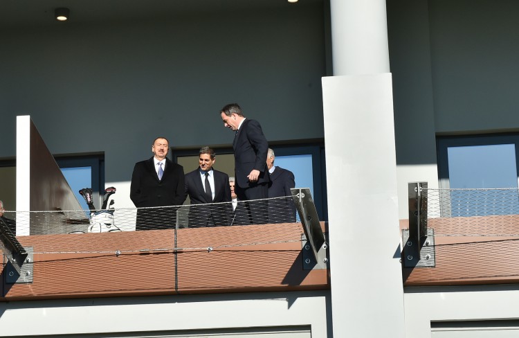 Президент Азербайджана ознакомился с ходом работ в рамках проекта “Xəyal Adası” (ФОТО)
