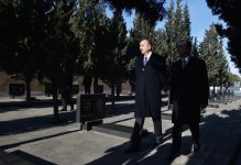 Президент Ильхам Алиев принял участие в открытии ряда объектов в Сумгайыте (ФОТО)