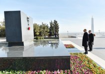 Президент Ильхам Алиев принял участие в открытии ряда объектов в Сумгайыте (ФОТО)