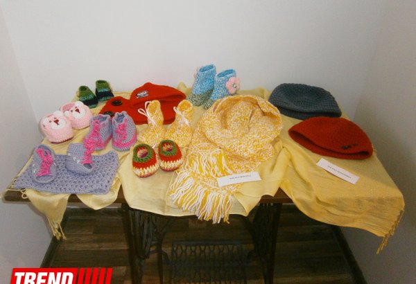 Вязаные изделия азербайджанских мастериц (ФОТО)