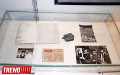 В Баку представлены личные вещи жертв трагедии 20 января (ФОТО)