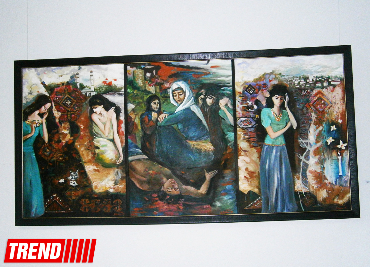 Художественные и графические произведения очевидцев трагедии 20 января (ФОТО)