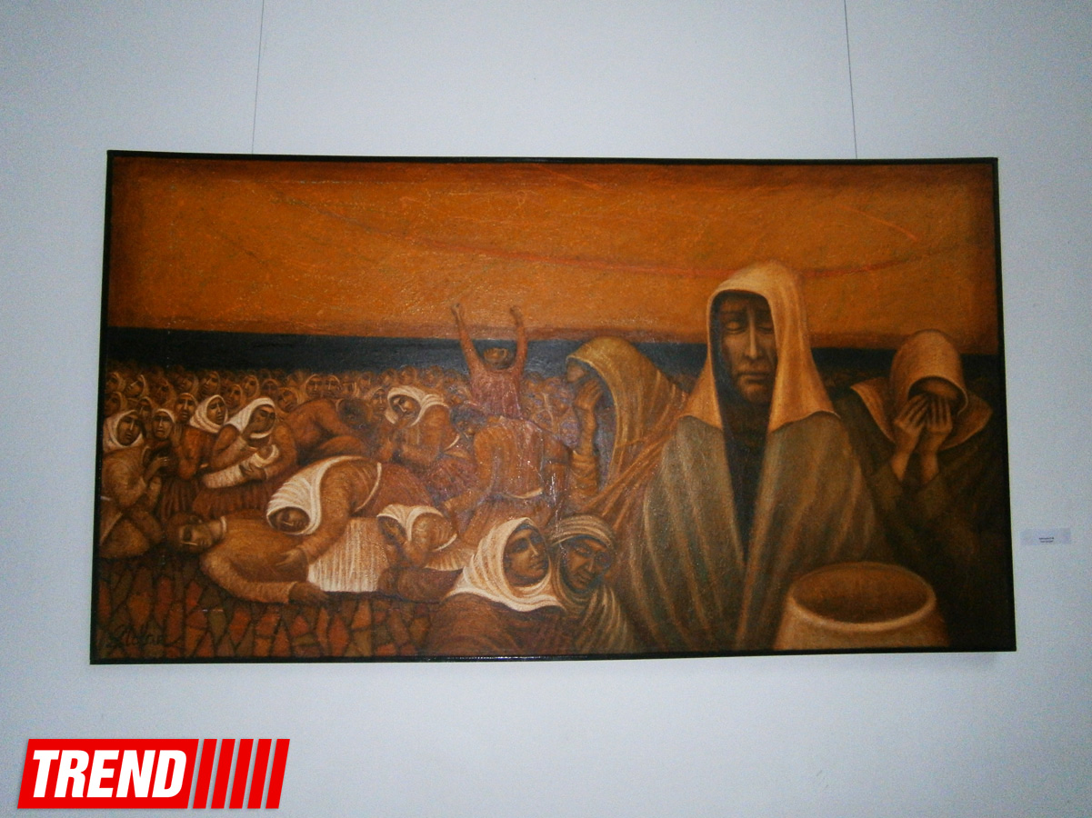 Художественные и графические произведения очевидцев трагедии 20 января (ФОТО)