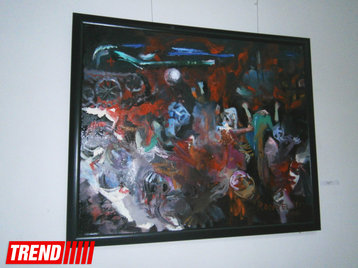 Художественные и графические произведения очевидцев трагедии 20 января (ФОТО)