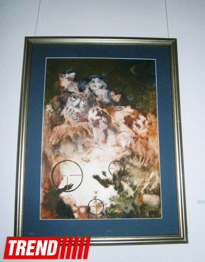 Художественные и графические произведения очевидцев трагедии 20 января (ФОТО)