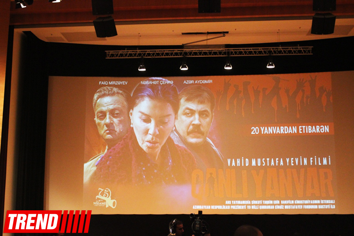 В Баку прошла потрясающая премьера фильма "Кровавый Январь" с участием всемирно известных актеров (ФОТО)