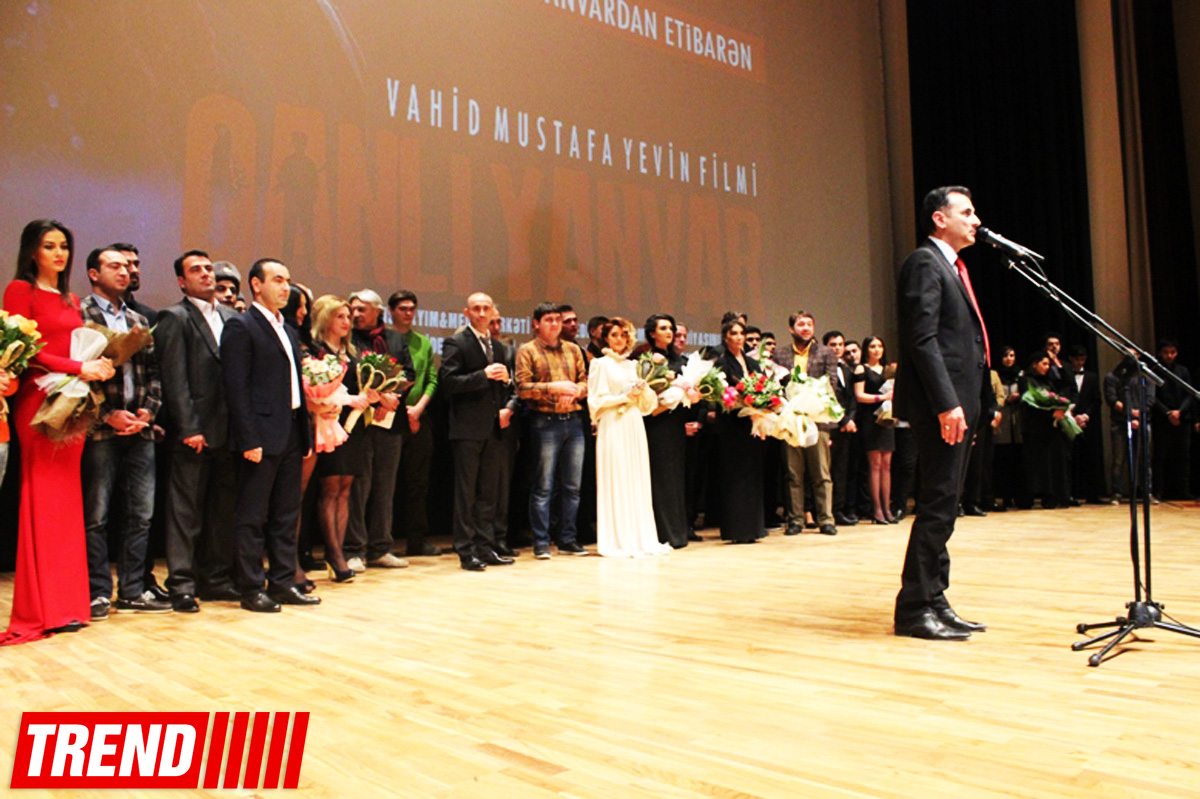 В Баку прошла потрясающая премьера фильма "Кровавый Январь" с участием всемирно известных актеров (ФОТО)