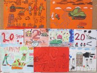 Трагедия 20 января в рисунках бакинских школьников (ФОТО)