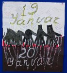 Трагедия 20 января в рисунках бакинских школьников (ФОТО)