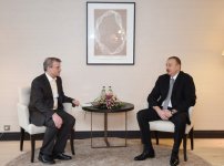 Президент Азербайджана встретился с председателем правления «Сбербанка» (ФОТО)