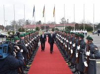 Завершился рабочий визит Президента Азербайджана в Германию (ФОТО)