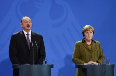 Президент Ильхам Алиев: Политические связи между Азербайджаном и Германией развиваются очень успешно (ФОТО)