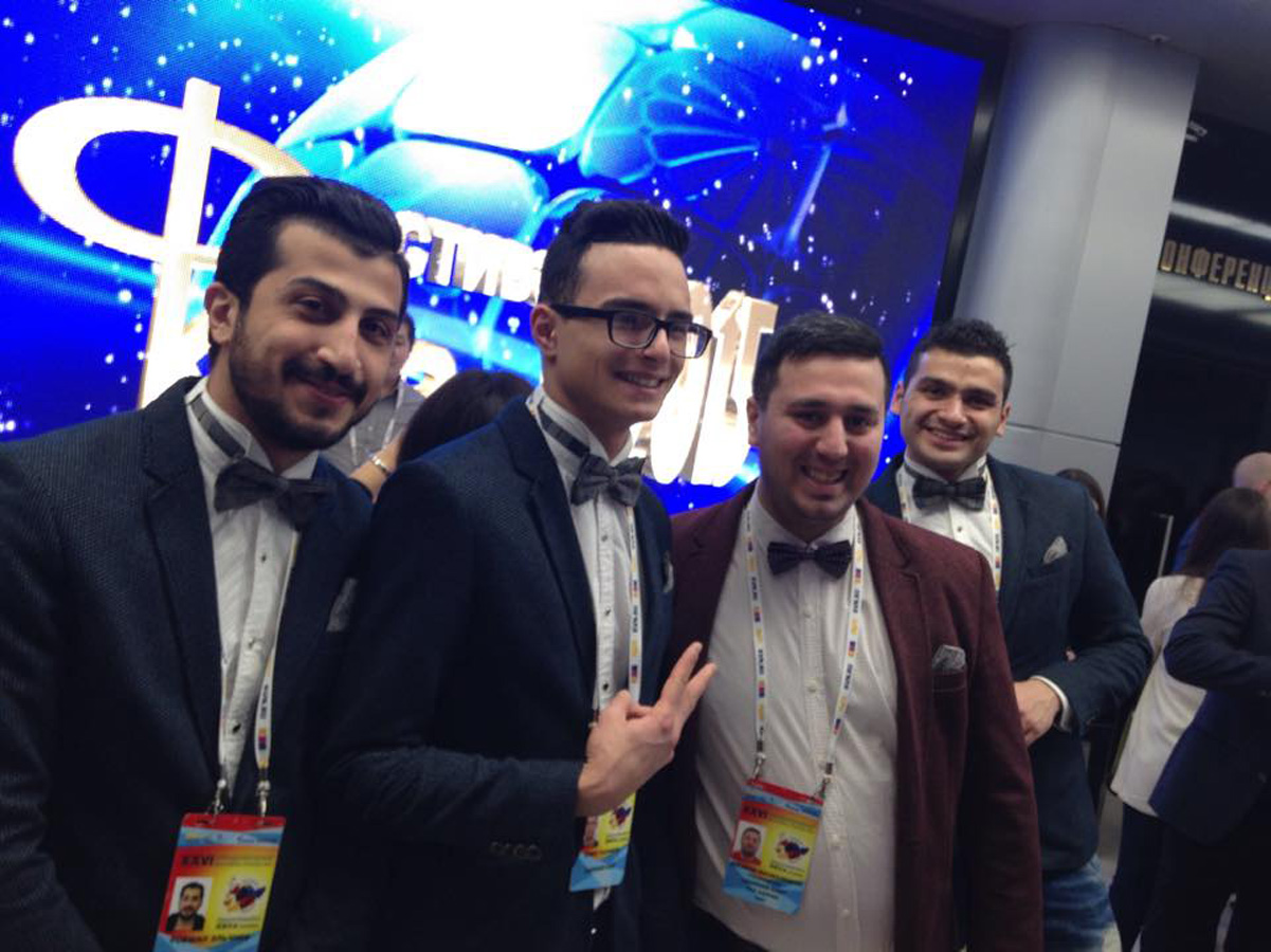 Команда КВН "Сборная Баку" проведет сезон на Первом канале России (ФОТО)