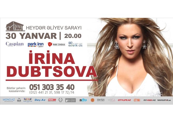 Звезда российской эстрады Ирина Дубцова обратилась к бакинцам (ВИДЕО)