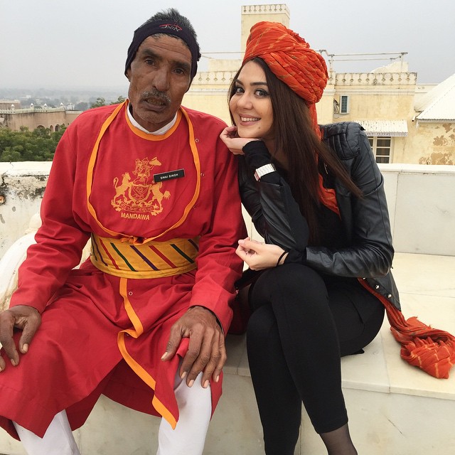 Оксана Расулова на красной дорожке Болливуда  (ФОТО)