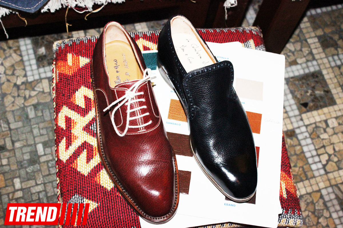 Известные итальянские дизайнеры провели в Баку выставку элитной одежды и обуви (ФОТО)