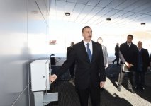 Ильхам Алиев и его супруга приняли участие в открытии канатной дороги номер 1 и горнолыжного спуска зимне-летнего туристического комплекса «Шахдаг» (ФОТО)