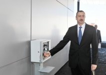 Ильхам Алиев и его супруга приняли участие в открытии канатной дороги номер 1 и горнолыжного спуска зимне-летнего туристического комплекса «Шахдаг» (ФОТО)