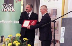 В Баку состоялась церемония награждения спортивной премией "ZƏFƏR 2014" (ФОТО)