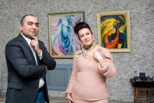 В Баку состоялось торжественное открытие VIP Production - первая выставка Лалы Умуд (ФОТО)