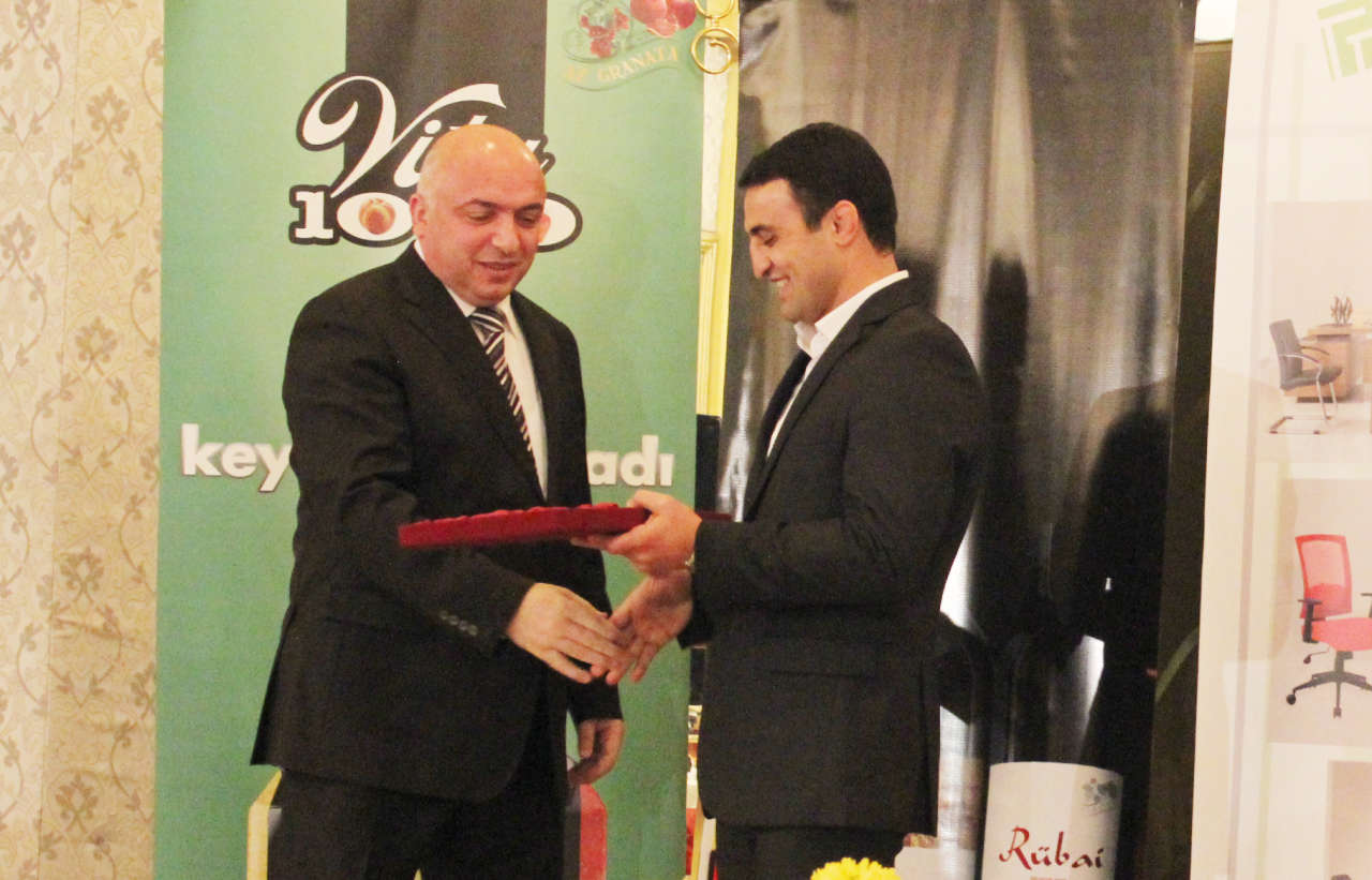 В Баку состоялась церемония награждения спортивной премией "ZƏFƏR 2014" (ФОТО)