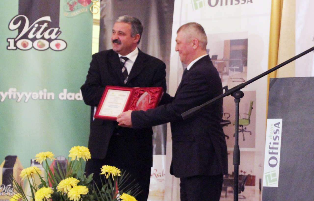 В Баку состоялась церемония награждения спортивной премией "ZƏFƏR 2014" (ФОТО)