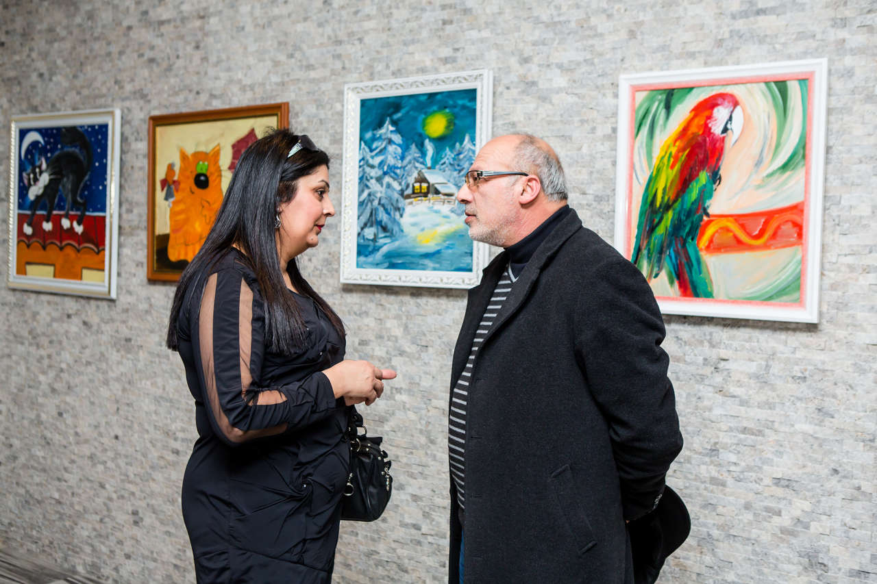 В Баку состоялось торжественное открытие VIP Production - первая выставка Лалы Умуд (ФОТО)