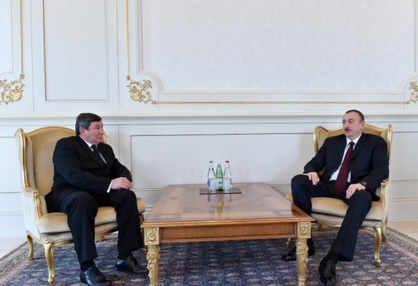 Президент Азербайджана принял верительные грамоты посла Кыргызстана