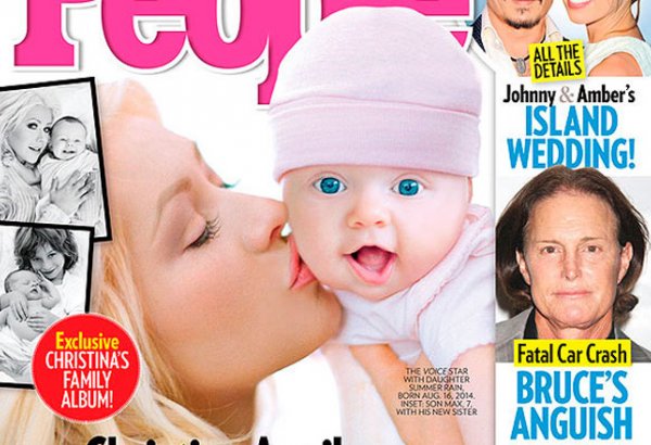 Кристина Агилера показала дочку