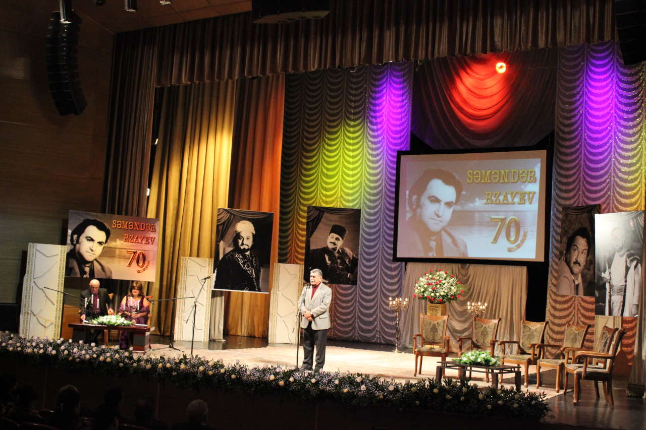 "Его голос мог разрушить стены театра" - 70-летие Самандара Рзаева в Баку (ФОТО)