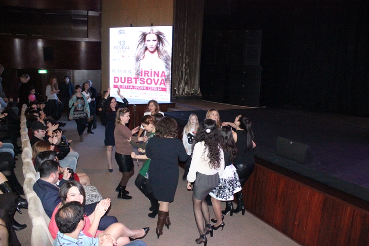 Ирина Дубцова отметила в Баку 33-летие (ФОТО)