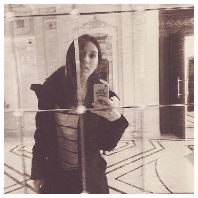 Мария Вальверде знакомится с достопримечательностями Баку (ФОТО)