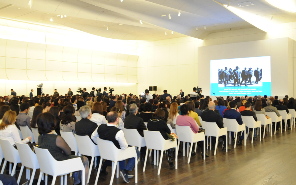 В Центре Гейдара Алиева прошел семинар «Гейдар Алиев и азербайджанская наука» (ФОТО)