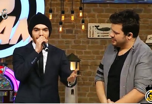 Победитель "O Ses Türkiye"  Эльнур Гусейнов стал гостем программы "3 Adam" TV8 (ВИДЕО-ФОТО)