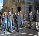 Турецкие звезды Озджан Дениз, Шюкрю Озйылдыз и Айча Айшин Туран приехали в Баку (ФОТО)