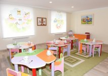 Состоялось открытие детского сада, построенного в Мингячевире по инициативе Фонда Гейдара Алиева (ФОТО)