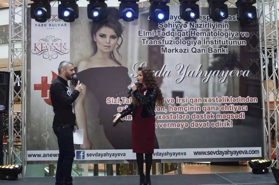 Азербайджанские звезды провели донорскую акцию  (ФОТО)