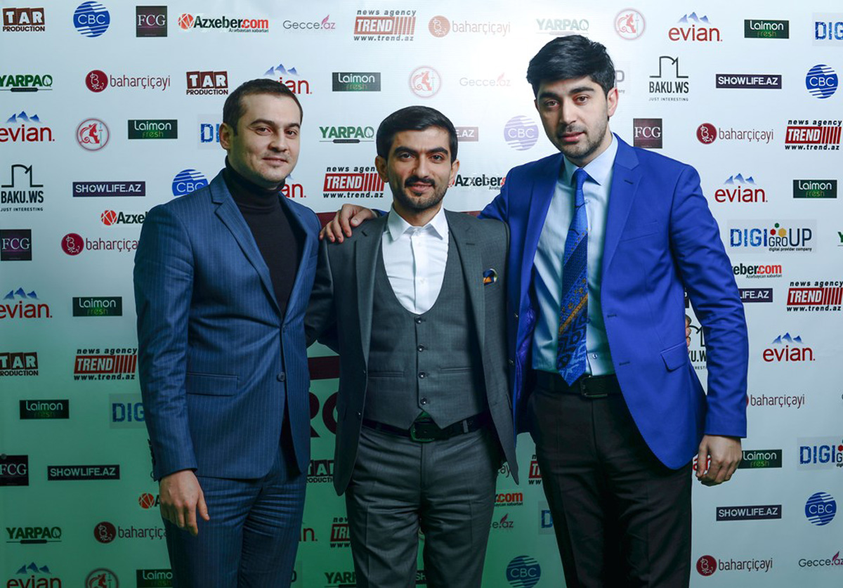 Азербайджанские звезды отметили день рождения “TAR Production” (ФОТО)