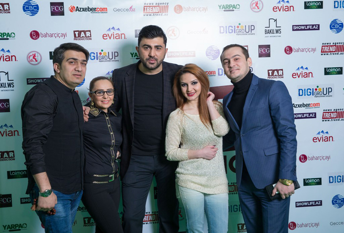Азербайджанские звезды отметили день рождения “TAR Production” (ФОТО)