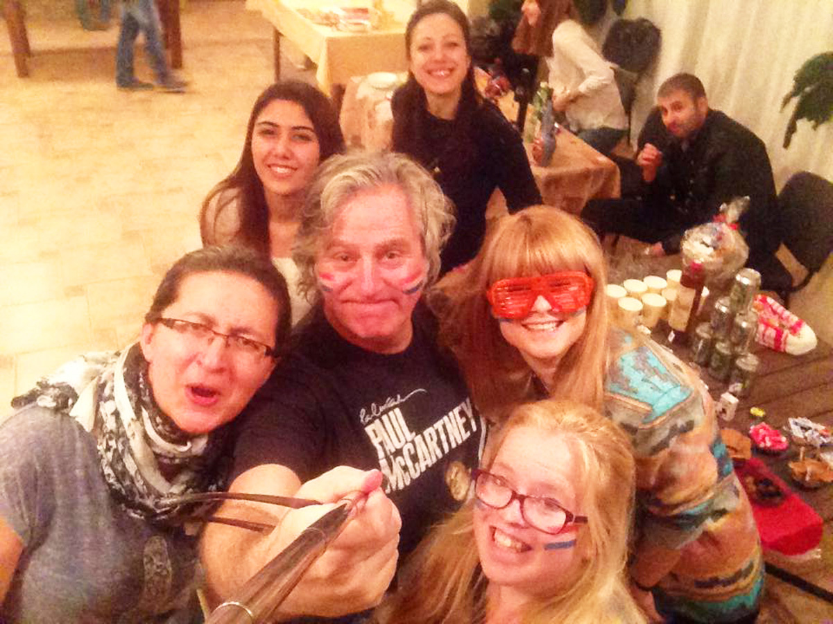 Азербайджанцы угостили сладостями Новруза гостей Украины (ФОТО)