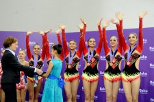 Женская команда Азербайджана по акробатике завоевала золото, у гимнастки Марины Дурунды - серебро (ФОТО)