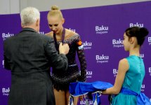 Женская команда Азербайджана по акробатике завоевала золото, у гимнастки Марины Дурунды - серебро (ФОТО)