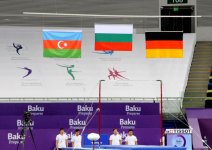 Женская команда Азербайджана по акробатике завоевала золото, у гимнастки Марины Дурунды - серебро (ФОТО)