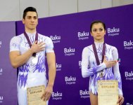 Женская команда Азербайджана по акробатике завоевала золото, у гимнастки Марины Дурунды - серебро (ФОТО)