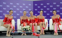 Азербайджанская гимнастка занимает второе место в многоборье (ФОТО)