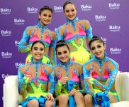 Азербайджанская гимнастка занимает второе место в многоборье (ФОТО)