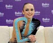 Азербайджанская гимнастка занимает второе место в многоборье (ФОТО)