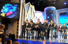 "Прически модные, бабочки, лоск" -  "Сборная Баку"  в четвертьфинале Премьер - лиги КВН (ФОТО)